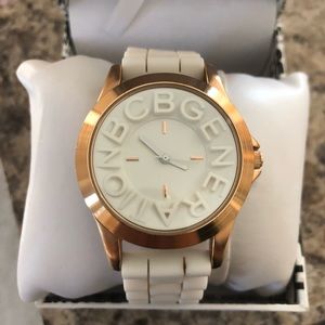 BCBG White Watch
